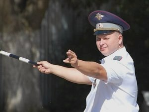 Встреча с сотрудниками ГИБДД по дороге из автосалона